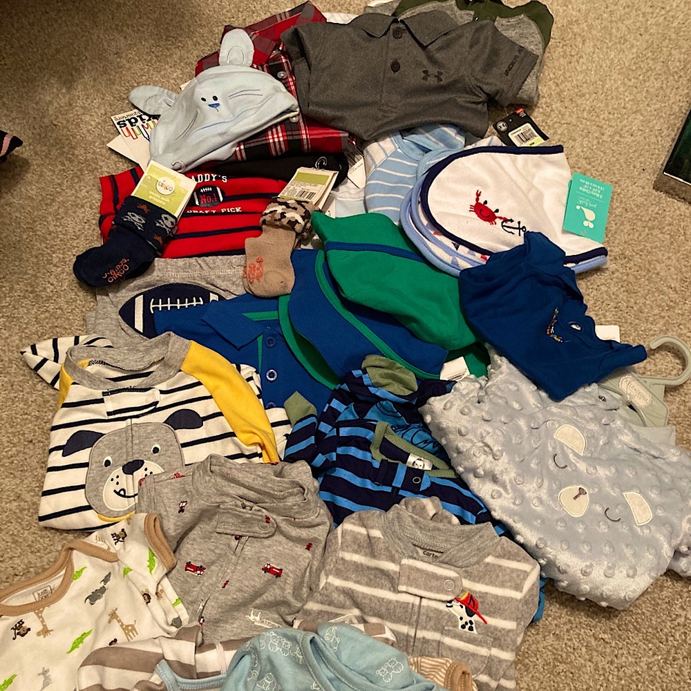25 Pcs baby boy clothes all BRAND NEW!!!